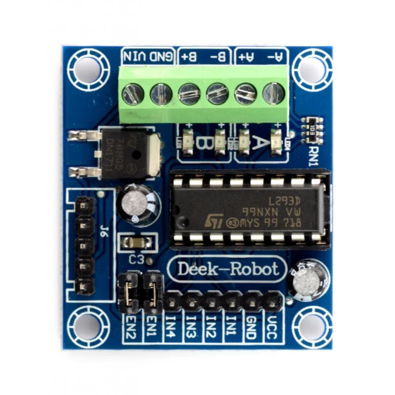 L293D Mini Motor 4 Channel Drive Shield บอร์ดขับมอเตอร์ขนาดเล็ก L293D