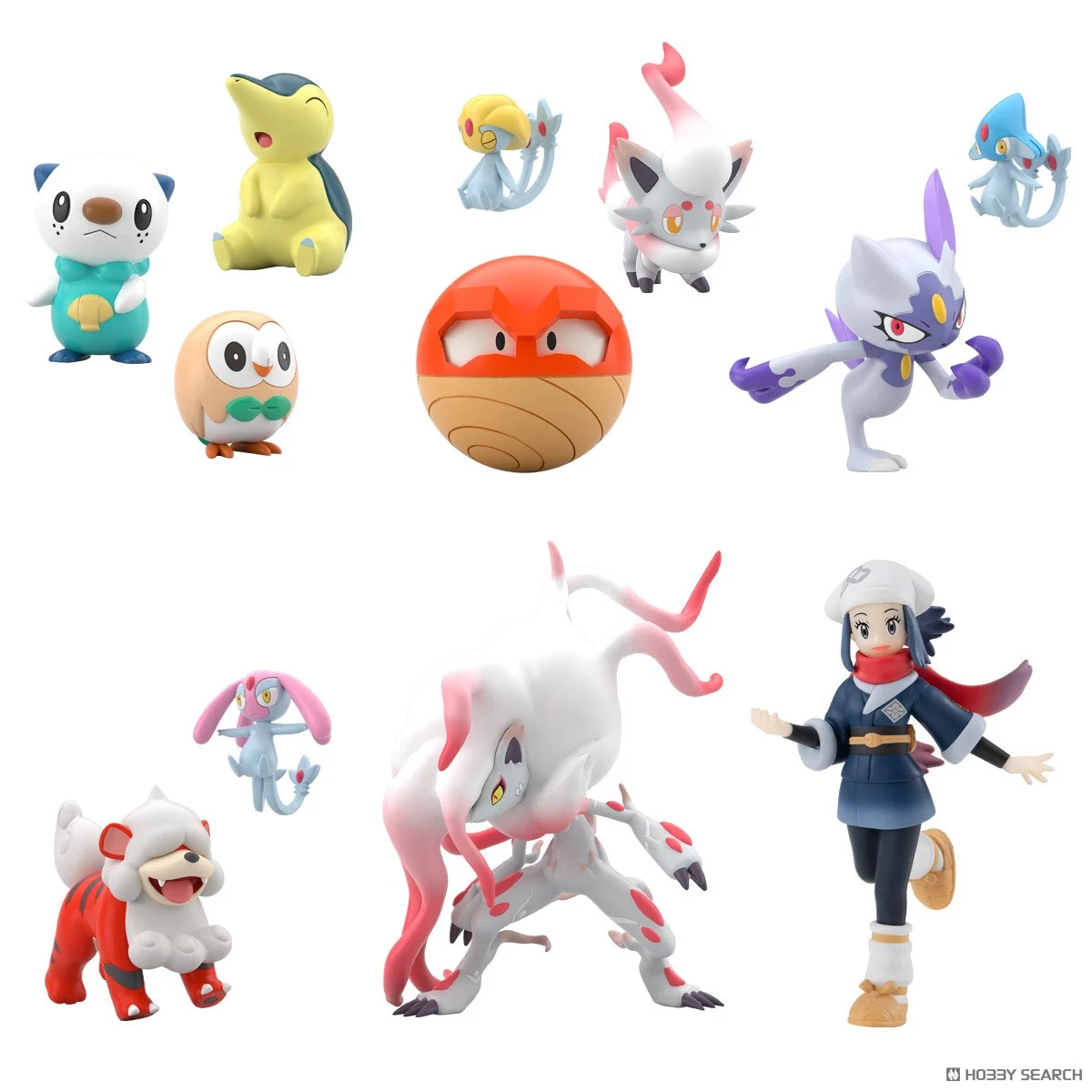 Preorderเข้า 10-11/2025 รบกวนสั่งแยกกับสินค้ารายการอื่นครับ Bandai 4570117924781 POKÉMON SCALE WORLD HISUI REGION SET W/O GUM