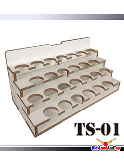 TS01 ชั้นวางขวดสี แบบที่ 1