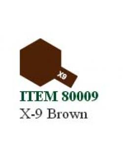 80009 Enamel X9 brown