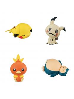 CAPCHARA POKEMON 2 แบบครบเซ็ต ( 1เซ็ตจะมี 4 แบบ)