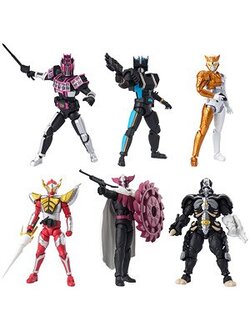 ได้ครบ7แบบ 4570117912542 SHODO-XX Kamen Rider 7 (Set of 7)