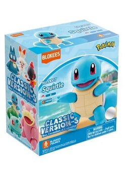 BLOKEES 810181530988 FIGURES POKEMON 74008 CLASSIC VERSION S SQUIRTLE
