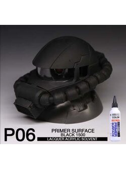 8858878800068 (raditz) P06 Surface Primer Black 1500 120ml. รองพื้นสีดำ ความละเอียด1500