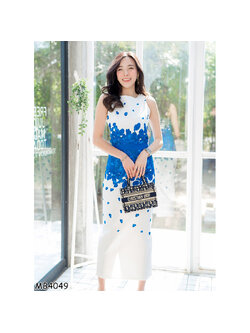 kudapy เซทสีกรม แขนกุด+กปยาวลายดอกกุหลาบ ใส่สบายสวยดูดี