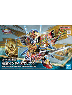 Bandai 4573102657237 SDW HEROES ONMITSU GUNDAM AERIAL