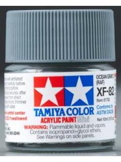 81782 acrylic mini (flat) xf-82 ocean gray2 (RAF)