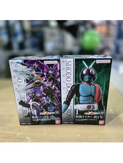 Bandaiเศษ 9190391 1+7 Kamen Rider Old No.1+Expansion parts set -SHODO-XX Kamen Rider 10