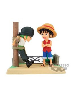 (เหลือ1ชิ้น) 4983164885040 wcf one piece-Log Stories - Monkey D. Luffy & Roronoa Zoro banpresto