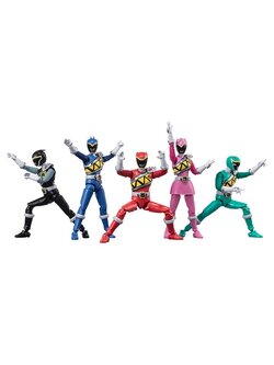 Bandai 4570117915987 SHODO SUPER JYUDEN SENTAI KYORYUGER W/O CANDY