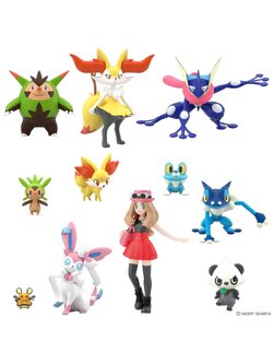 Preorderเข้า 12/2025-1/2026 งดสั่งแยกกับสินค้ารายการอื่นครับ Bandai 4570117923234 Pokemon Scale World Kalos Set
