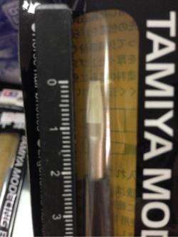 87158 Modeling Brush HG Flat Brush Small