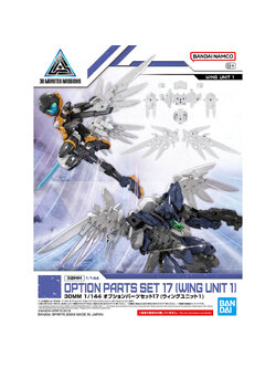 Bandai 4573102674234 30MM 1/144 OPTION PARTS SET 17 (WING UNIT 1)