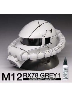 8858878700128 raditz M12 RX78 GREY1 (gloss) 60ml. สีเทา1 RX-78