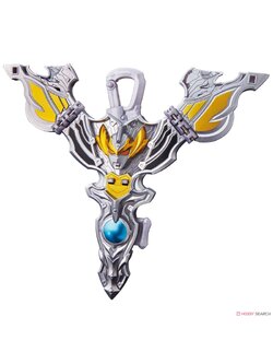 (เหลือ1ชิ้น ทักแชทก่อนโอน) 4549660389132 DX Ultraman Taiga Photon Earth Key Ring (Henshin Dress-up)