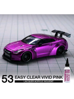 8858878600538 raditz 53S Easy Vivid Pink 60ml. ver.2 เคลียร์ชมพูVivid/ชมพูใส ver.2