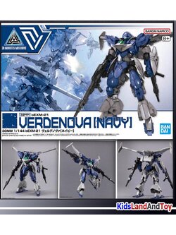 Bandai 4573102671608 30MM 1/144 bEXM-21 VERDENOVA [NAVY]