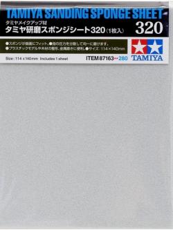 87163 Sanding Sponge Sheet เบอร์320
