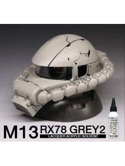8858878700138 raditz M13 RX78 GREY2 (gloss) 60ml. สีเทา2 rx78