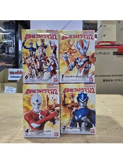 Bandai 9210321234 ได้4แบบ (set4) CHODO ALPHA ULTRAMAN 12