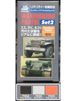(เหลือ 1 ชิ้น รอเมล์ฉบับที่2 ยืนยัน ก่อนโอน) PP102 weathering pastel color set2