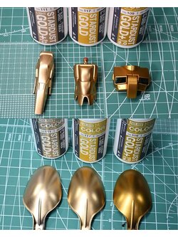 8858878601178 raditz 117S stardust royal gold 60ml. เฉดโลหะสีทองรอยัล