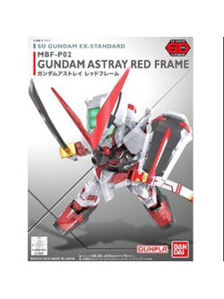 Bandai 4573102656216 sd ex-standard 007 Gundam Astray Red Frame 600yen