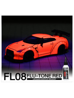 8858878500088 (raditz) FL08-flu-tone red 60ml.