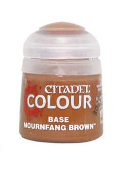 citadel 5011921187140 สีcitadel base mournfang brown 12ml. น้ำตาล