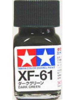45135729 tamiya 80361 Enamel (Flat) XF61 dark green