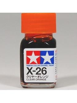 80026 Enamel X26 clear orange