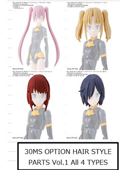 30MS OPTION HAIR STYLE PARTS VOL.1 ALL 4 TYPES
