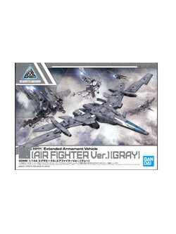 Bandai 4573102595492 30MM 1/144 EXTENDED ARMAMENT VEHICLE (AIR FIGHTER VER.)[GRAY]