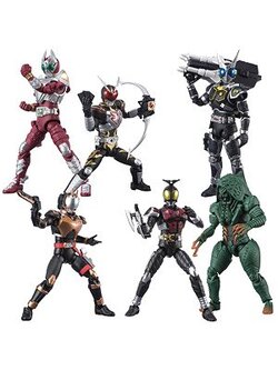 4549660503408 SHODO-O Kamen Rider 4 (Set of 6)
