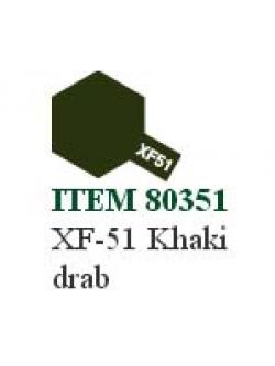 80351 Enamel (Flat) XF51 khaki drab