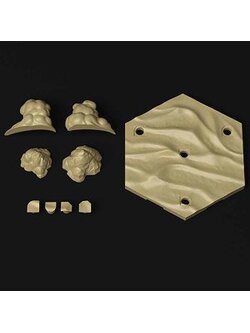 Bandai 4573102595355 CUSTOMIZE SCENE BASE (DESERT VER.)*ไม่รวมหุ่น**