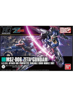 Bandai 4573102556110 HGUC203 Accelerate Evolution 1/144 Zeta Gundam 2000Yen