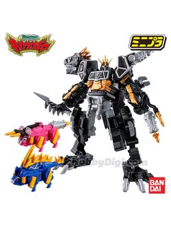 Bandai 4570117918360 Minipla Kyoryujin Dark Ver. & Stegochi & Dricera "Zyuden Sentai Kyoryuge