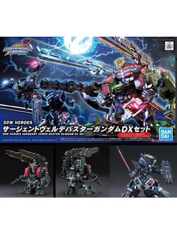 bandai 4573102619914 SDW HEROES SERGEANT VERDE BUSTER GUNDAM DX SET (fs)