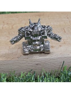 Gashapon Bandai 2111256801 03เงิน RX-78 Guntank silver Mobile Suit Gundam Diecast Gashapon Warriors Series