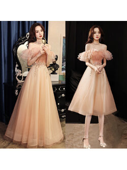 kudapy (พรีออเดอร์ 15-30 วัน) ชุดราตรีไปงาน ชุดราตรีเปิดไหล่สีชมพูโอรส แต่งระบายรอบอก เป็นเลเยอร์ชั้น เอวแต่งลูกไม้เพิ่มดีเทลจับจีบด้านหน้าตามแบบ งานสวยหรูดูแพงมากรุ่นนี้ใส่แล้วเกิดมากค่ะแม่