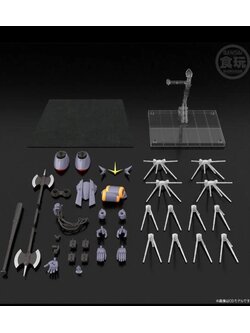Bandai 4570117917189 SMP Model Kit Buster Machine GunBuster Invincible As Blazing Inferno Option Set "Gunbuster" (GunBuster Not Include)