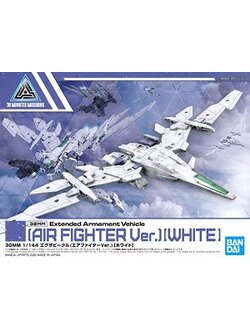 Bandai 4573102595485 30MM 1/144 EXTENDED ARMAMENT VEHICLE (AIR FIGHTER VER.)[WHITE]