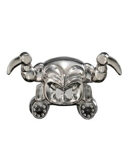 Gashapon Bandai 2111256802 06 เงิน MA-04X ZaKrello silver Mobile Suit Gundam Diecast Gashapon Warriors Series