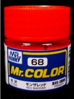 4973028635256 mr.color 68 red madder 10ml.
