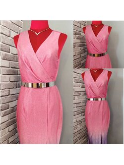 kudapy เข็มขัดออกงาน สีเงิน-ทอง (เกรดพรีเมี่ยม งานดีมาก) กว้าง 3 cm เหมาะเอว 25-32 นิ้ว