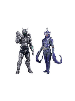 SHODO-XX Kamen Masked Rider Shadowmoon & Mantis Mutant Set 4549660836292