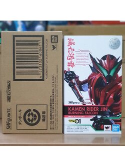 (มี1ชิ้น ทักแชทก่อนโอน) 4573102608611 s.h.figuarts kamen rider jin burning falcon