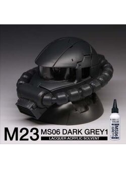 8858878700238 raditz M23 MS06 DARK GREY (gloss) 60ml. สีเทาเข้ม