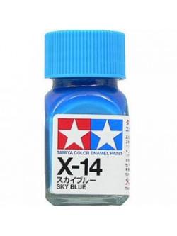 80014 Enamel X14 sky blue 4950344066865